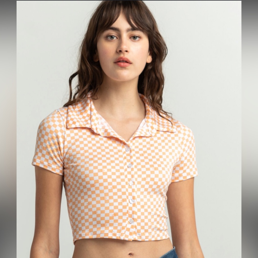 RSQ Womens checkered shirt